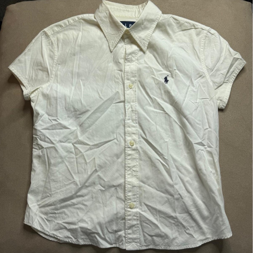 Ralph Lauren Button Down White
